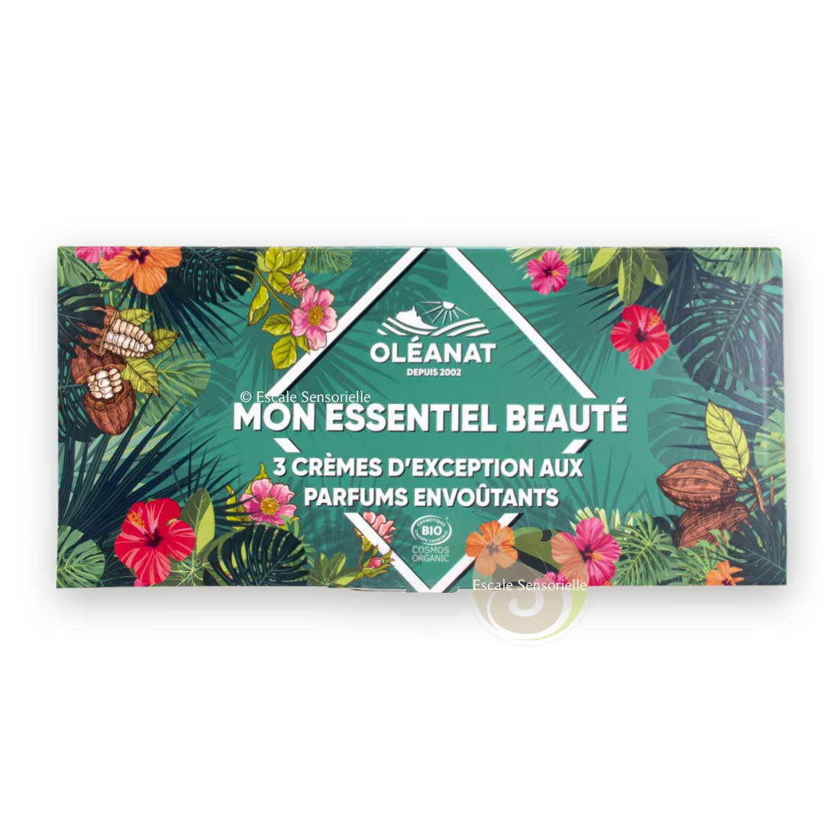 Coffret "mon essentiel beauté" bio Oléanat 3 crèmes d'exception