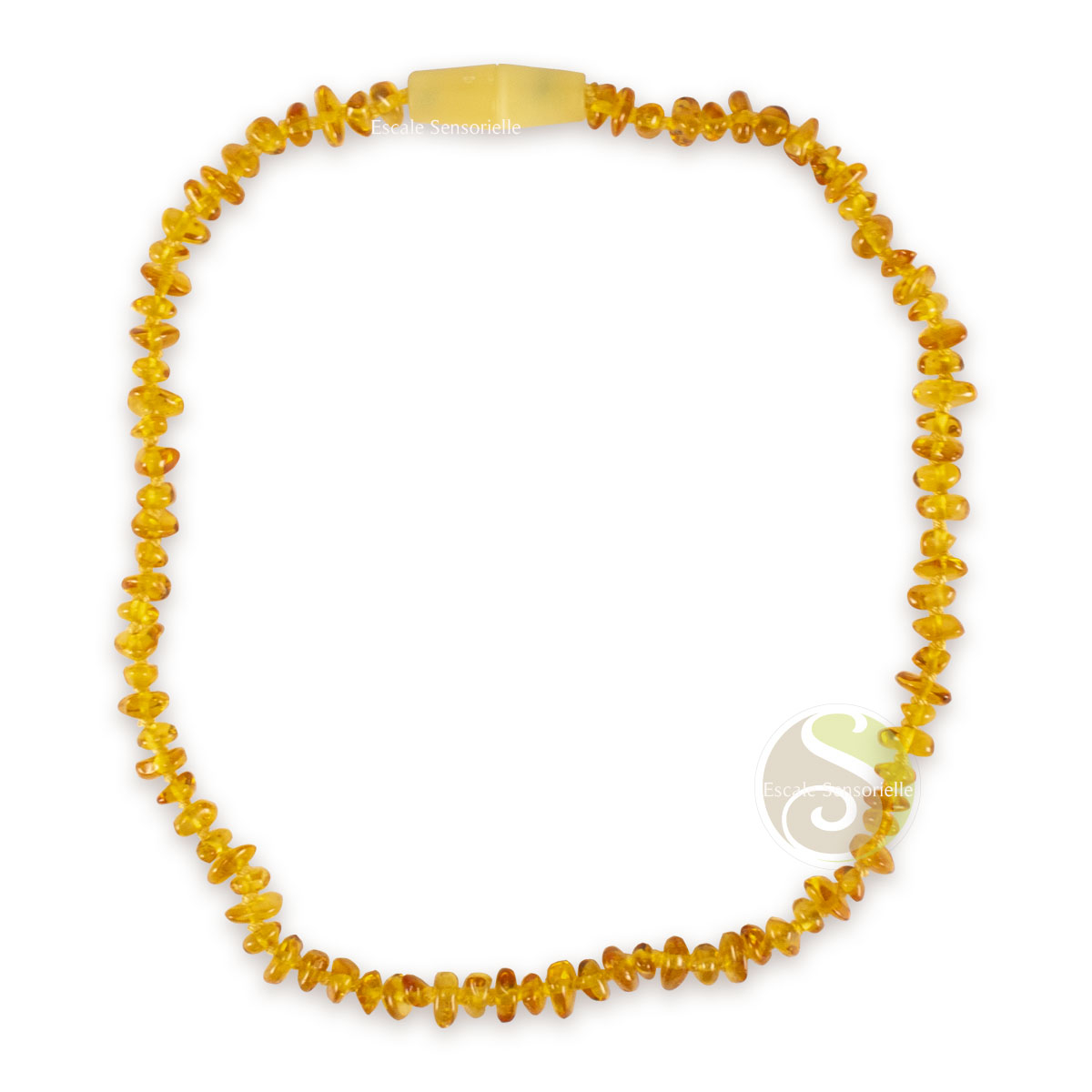 Tour de cou ambre collier bébé anti-douleurs lithothérapie