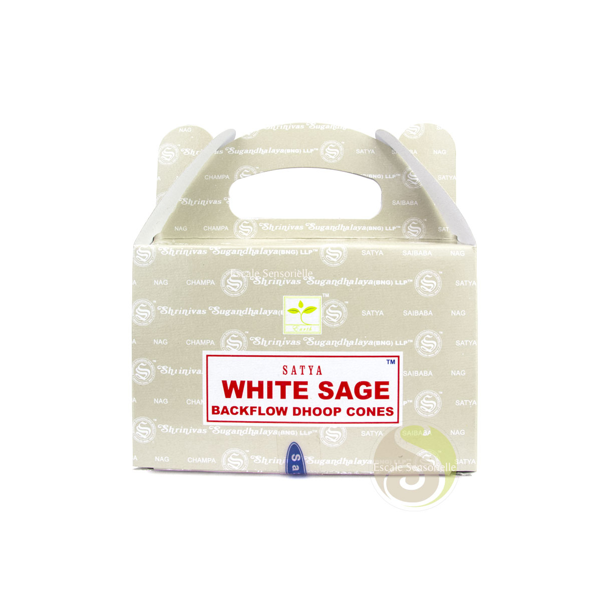Dhoop cônes sauge blanche Satya encens refoulement