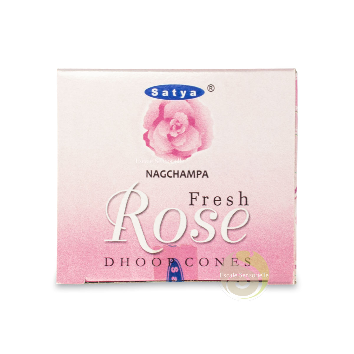 Encens en cône fresh rose détend le corps et apaise l'esprit