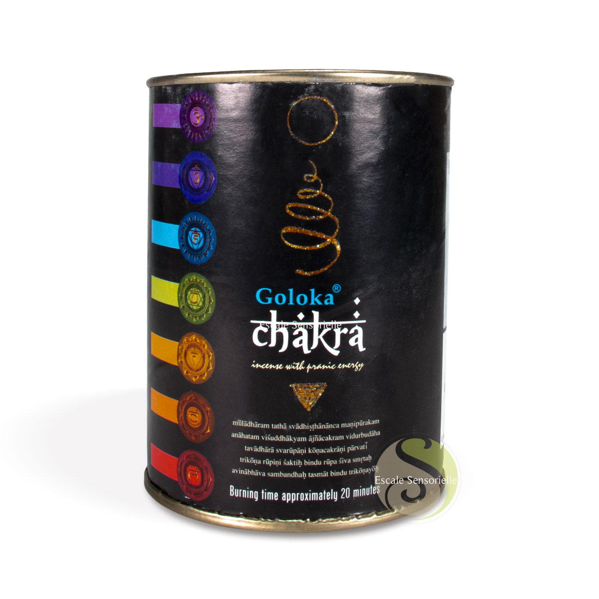 Encens à refoulement 7 chakras Goloka cônes indiens Bangalore