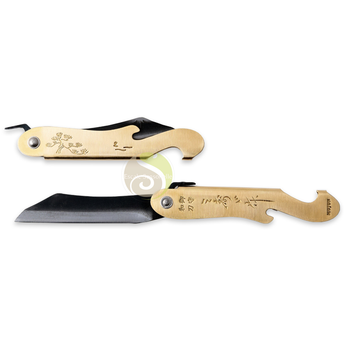 Couteau japonais Fuji higonokami lame acier carbone