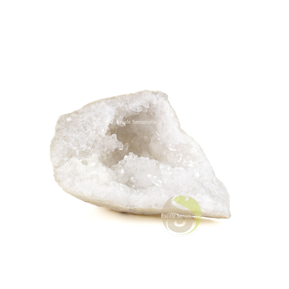 Minéraux cristal de roche géode en formation Lithothérapie