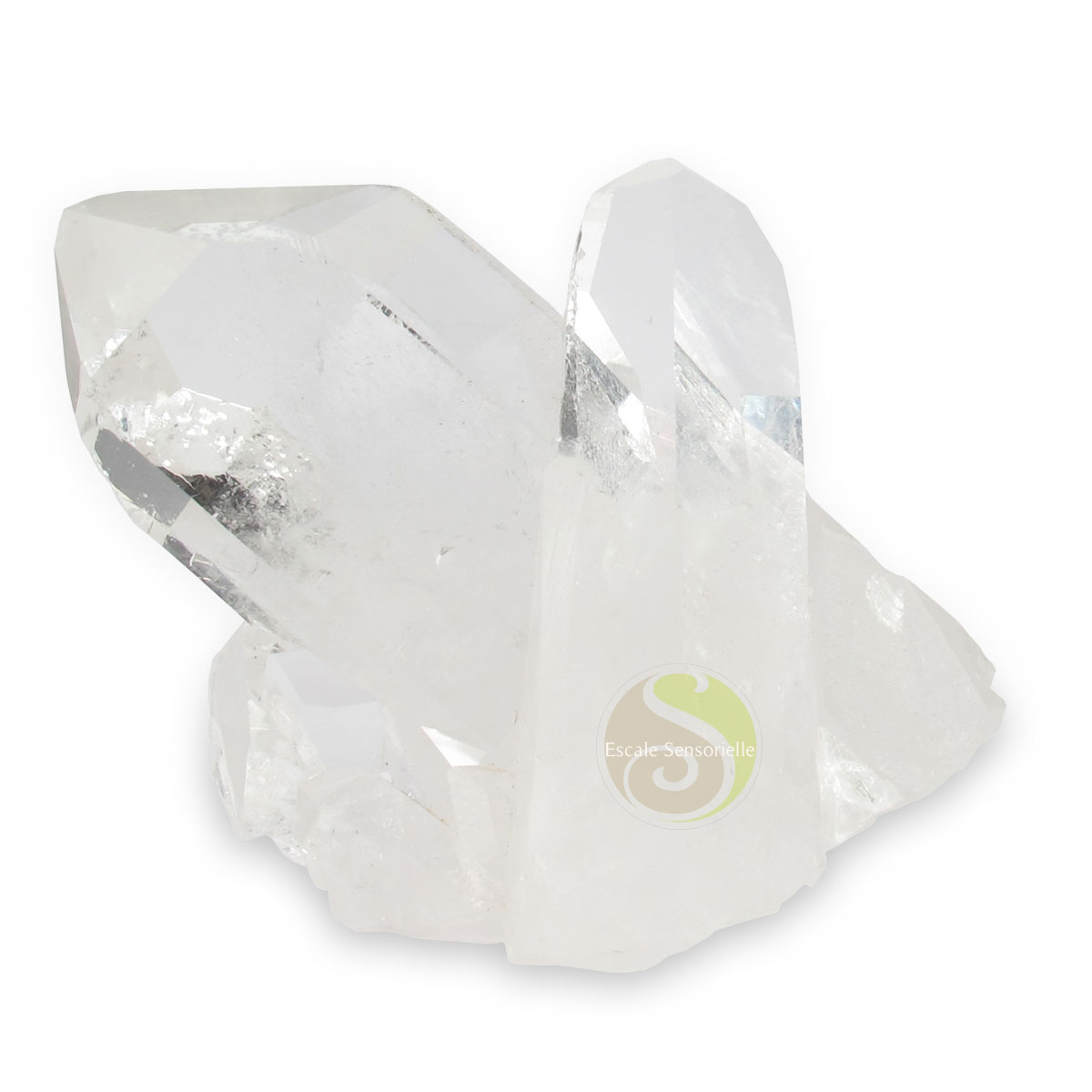 Minéraux cristal de roche pierre brute pointe lithothérapie collection