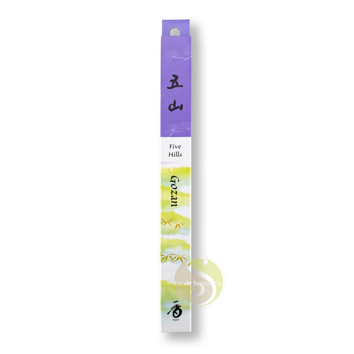 Gozan Shoyeido encens non coloré japonais Five Hills
