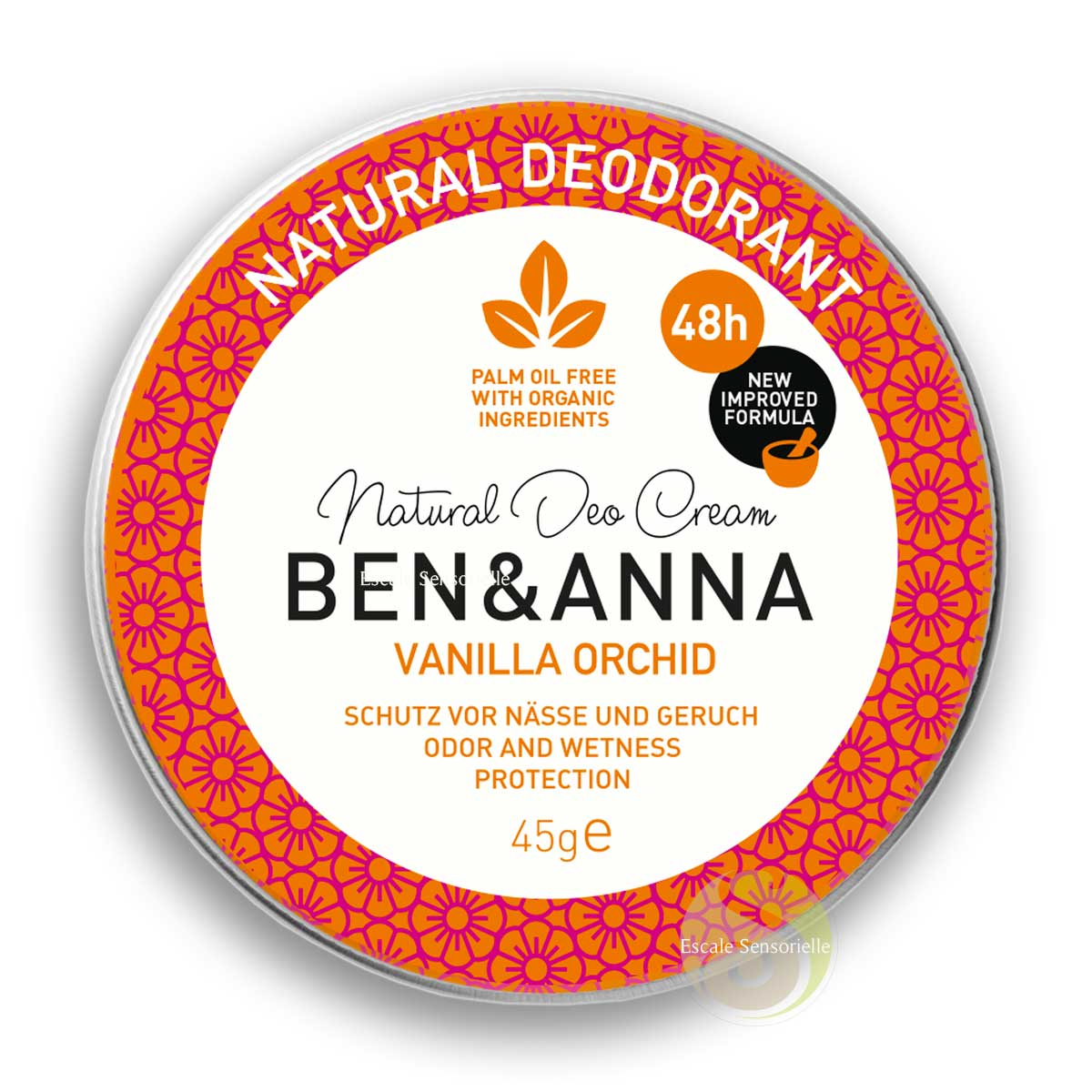 Soda cream deodorant Ben & Anna vanilla orchid natrue vegan cruelty free