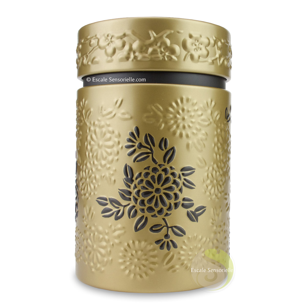 Boite Yumiko Eigenart gold embossée 150g double fermeture 
