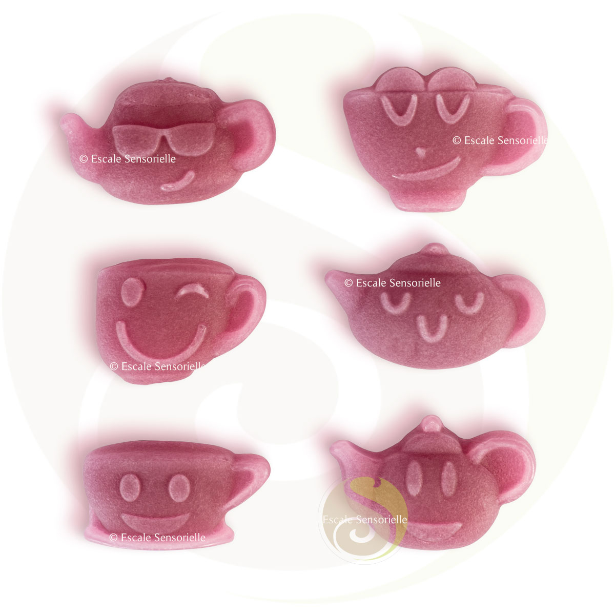 Emotea crème de myrtille bonbons à infuser ou à sucer 