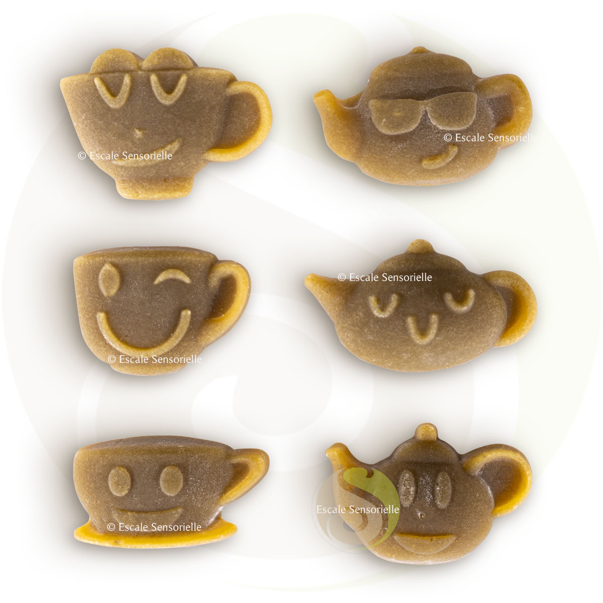 Emotea matcha citron bonbons au thé à infuser ou à sucer 