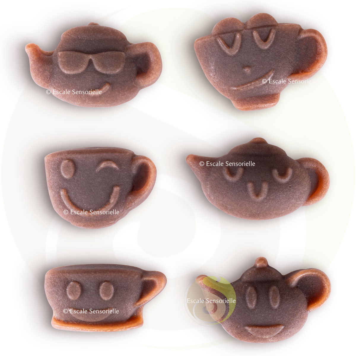Emotea matcha fraise bonbons au thé à infuser ou à sucer 