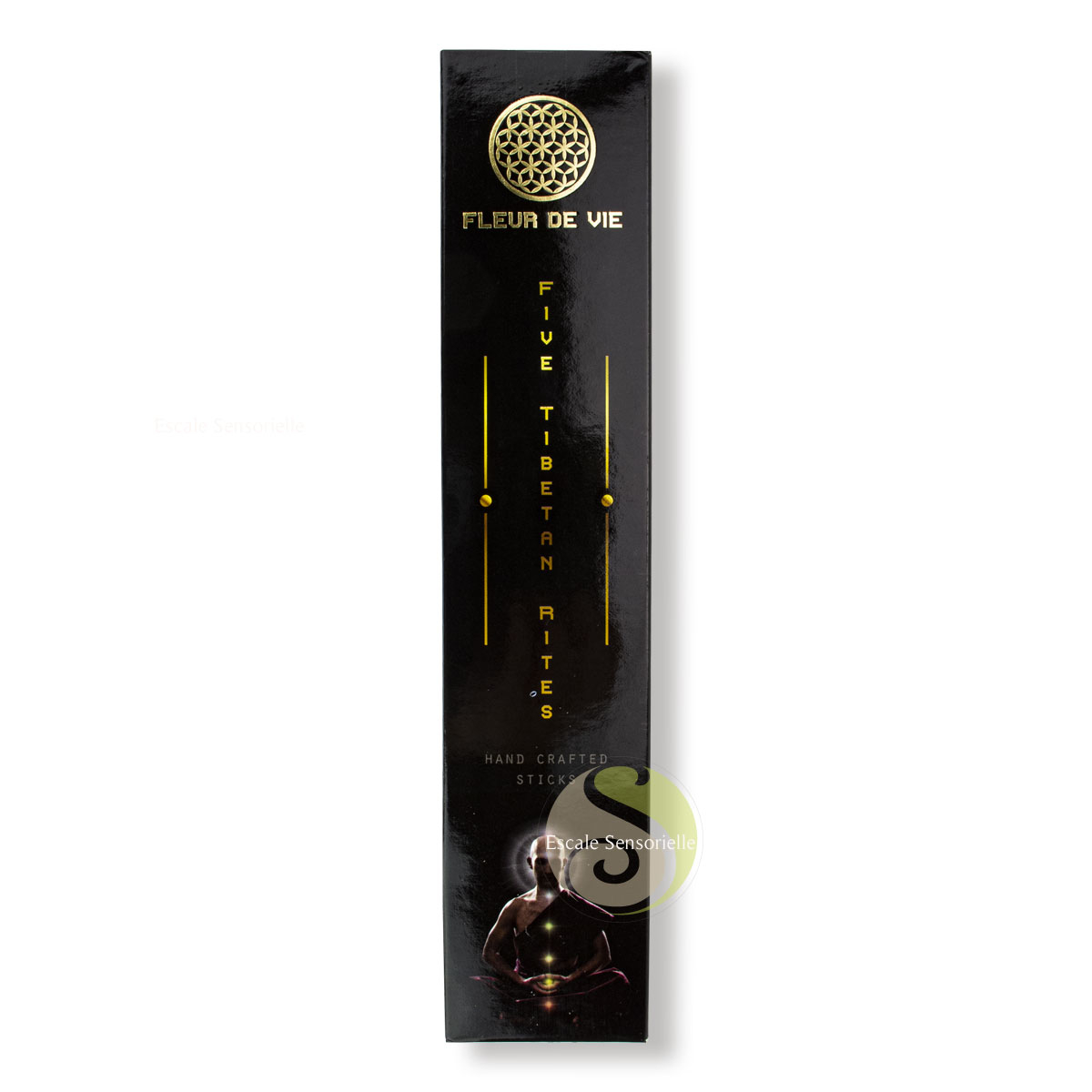 Encens fleur de vie five tibetan rites parfum doux fuité apaisant