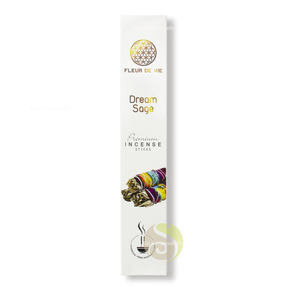Encens premium fleur de vie dream sage purificateur et protecteur.