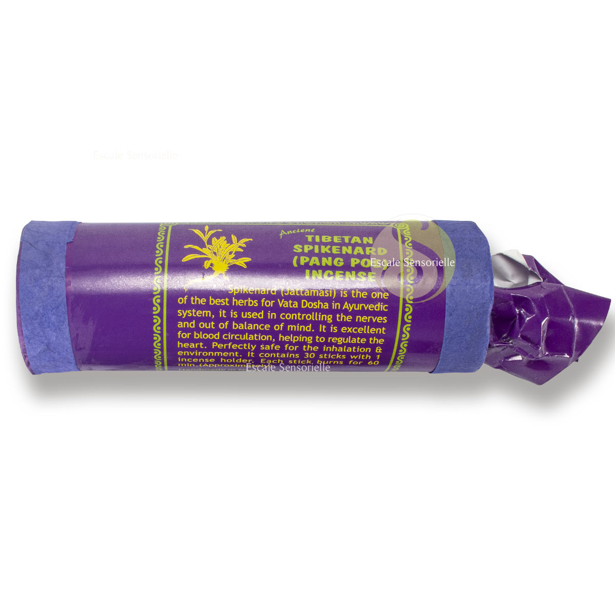 Nard de l'Himalaya Pang Poe encens naturel tibétain ancestral