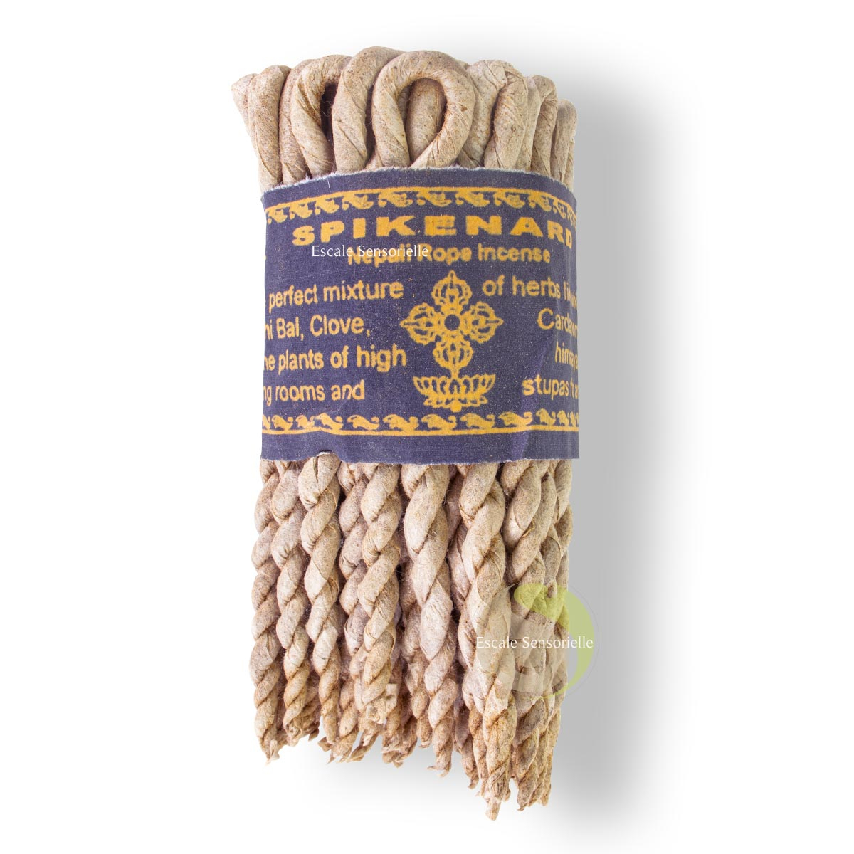 Cordelette népalaise spikenard (nard) encens tresse médecine tibétaine