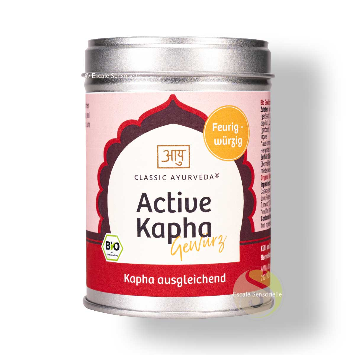 Active kapha mélange d'épices ayurvédique pour recettes indiennes
