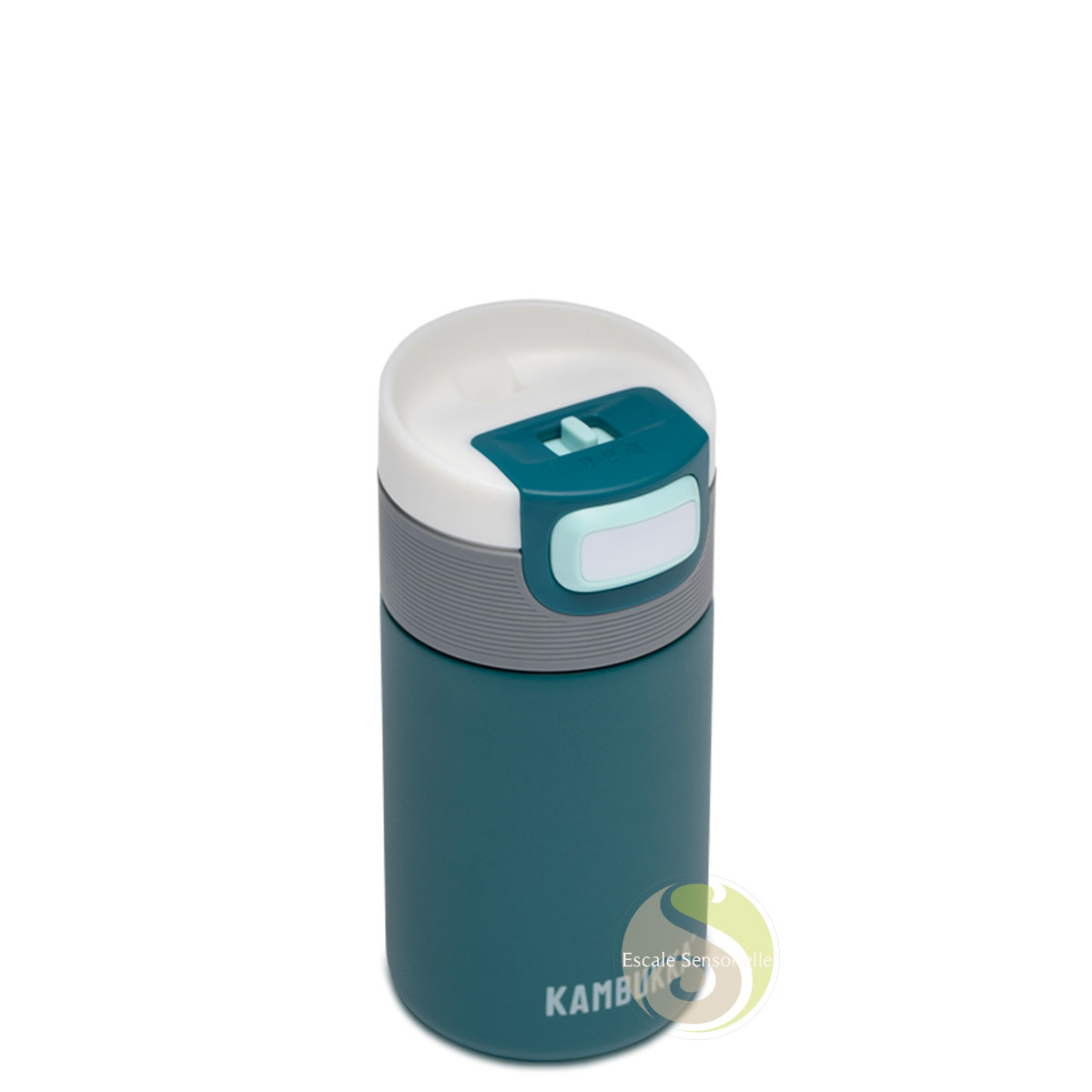 Kambukka etna deep teal tasse isotherme chaud et froid
