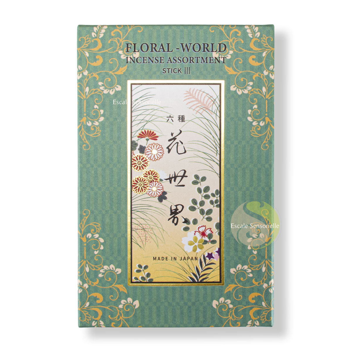 Coffret d'encens bâtonnets Shoyeido Floral World 6 parfums