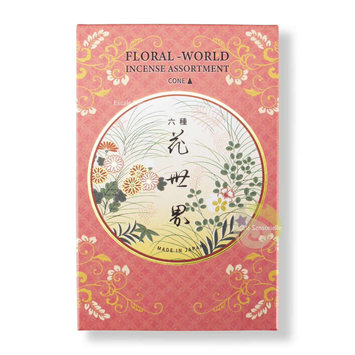 Encens Shoyeido coffret 6 parfums cônes Floral World
