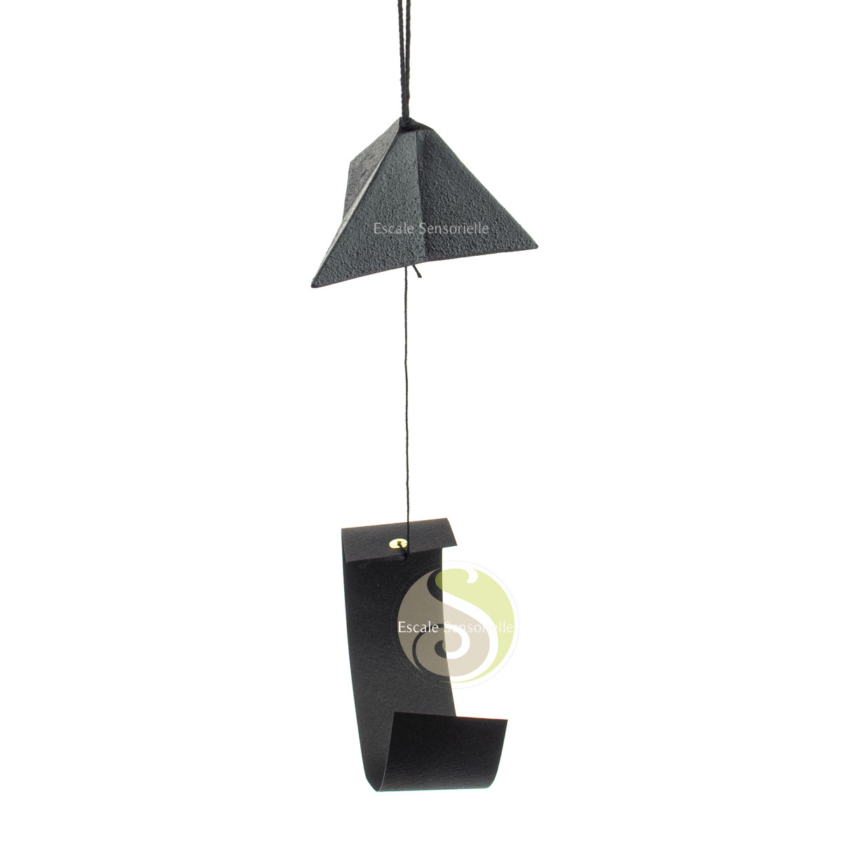 Suspension furin japonais fonte Chushin Kobo carillon à vent artisanal