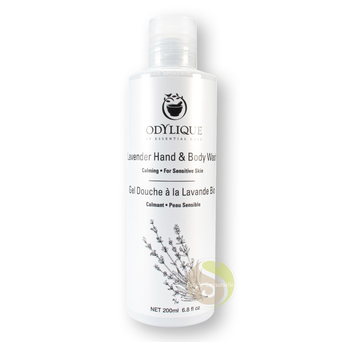 Gel douche Odylique lavande aloe vera bio doux et apaisant