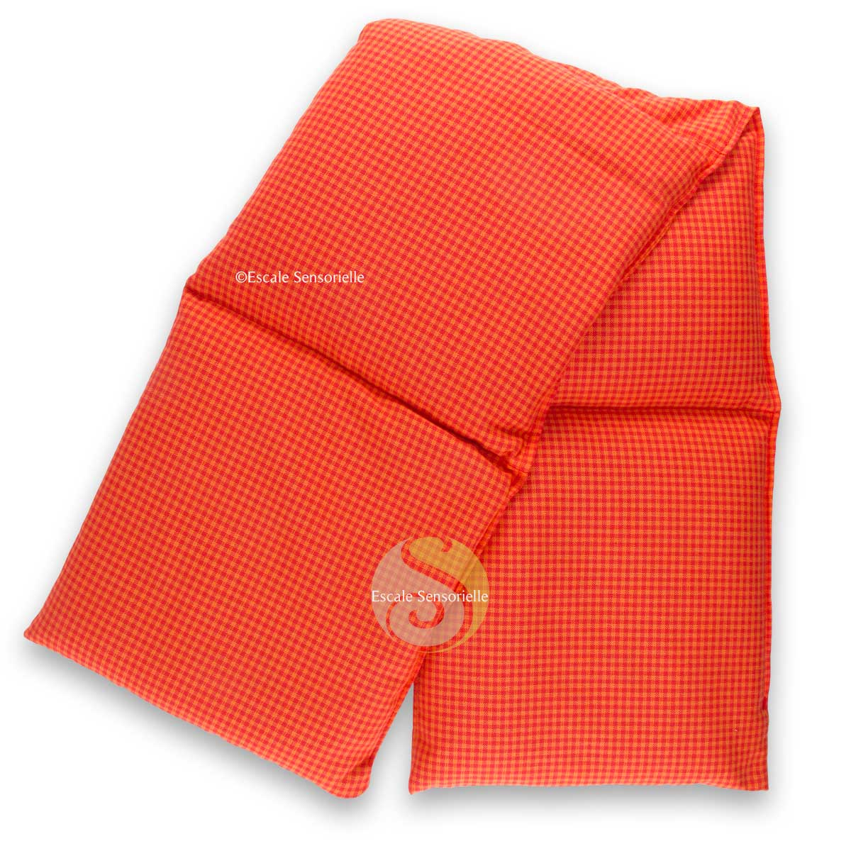 Tour de cou chauffant orange graines de colza soulage et détends les muscles