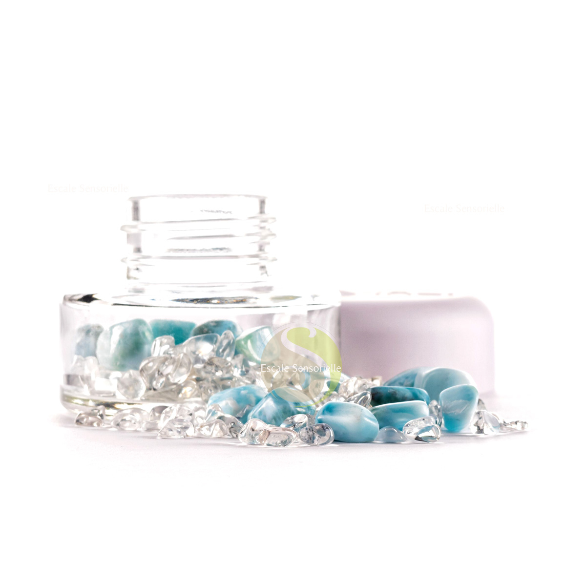 Larimar recharge pierre minérale Bouteille INU! Vitajuwel 3 couleurs