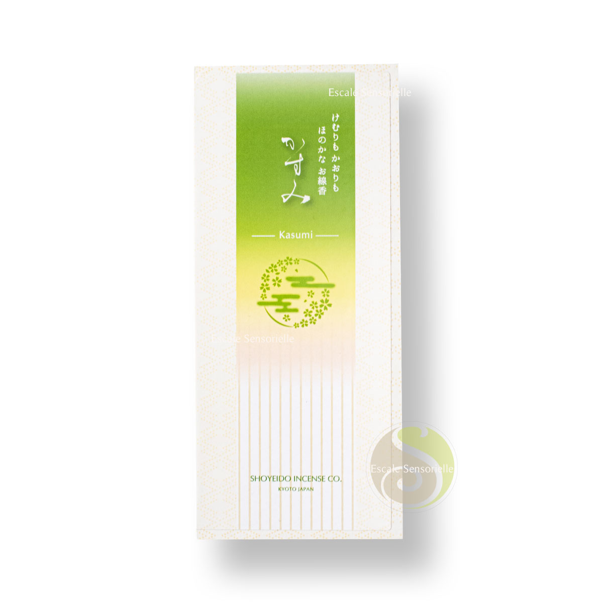 Kasumi gossamer Shoyeido encens boisé coffret de 165 bâtonnets