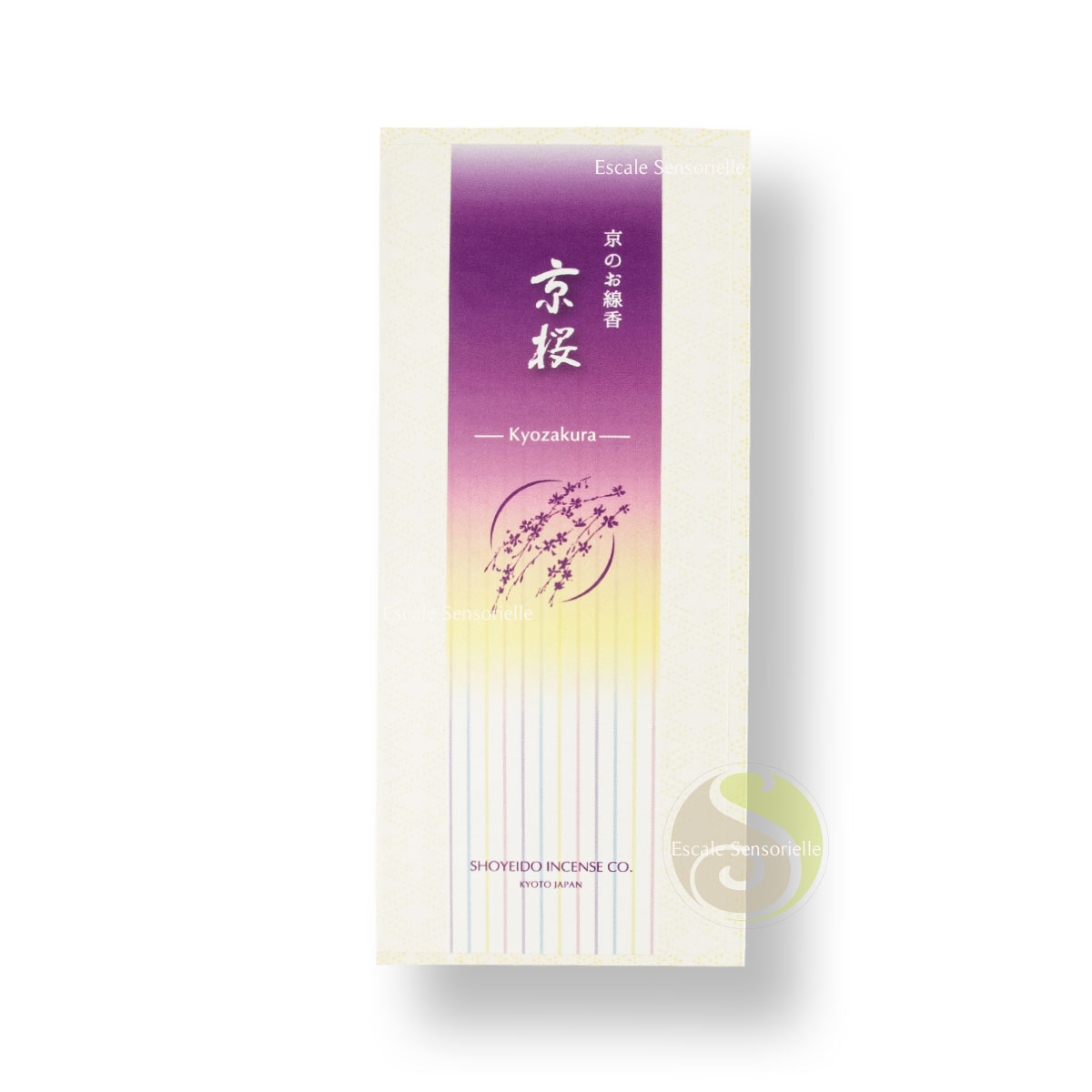 Kyozakura Shoyeido encens fleurs de cerisier japonais boite de 175 bâtons