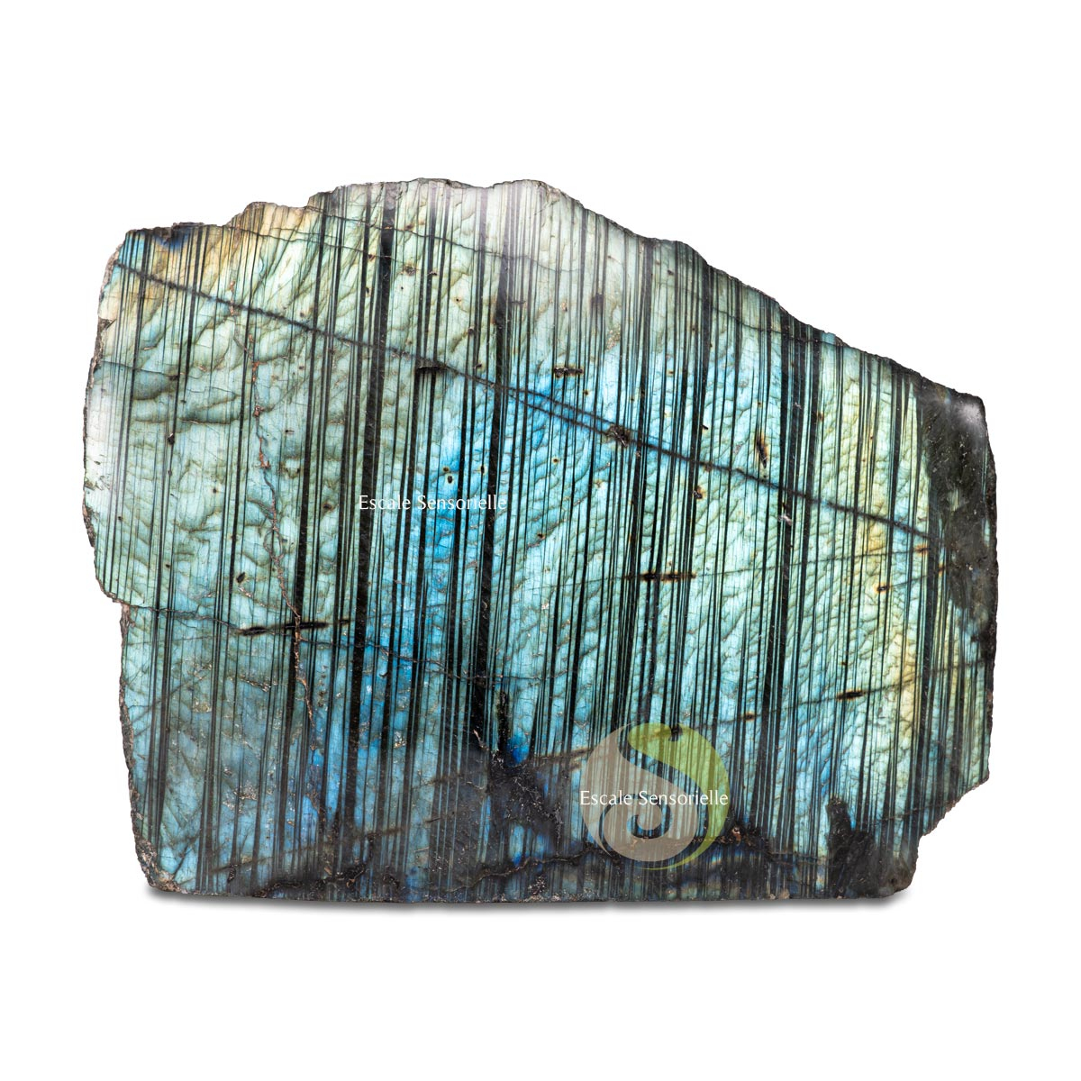 Minéral labradorite pierre de protection naturelle lithothérapie