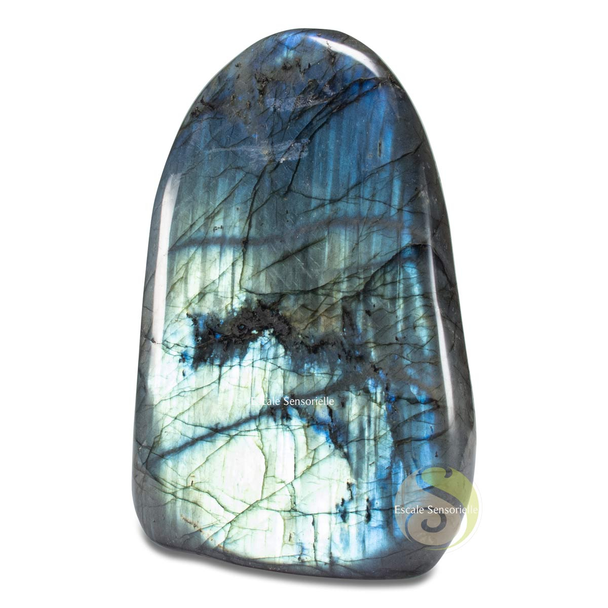 Minéral labradorite pierre de protection naturelle lithothérapie