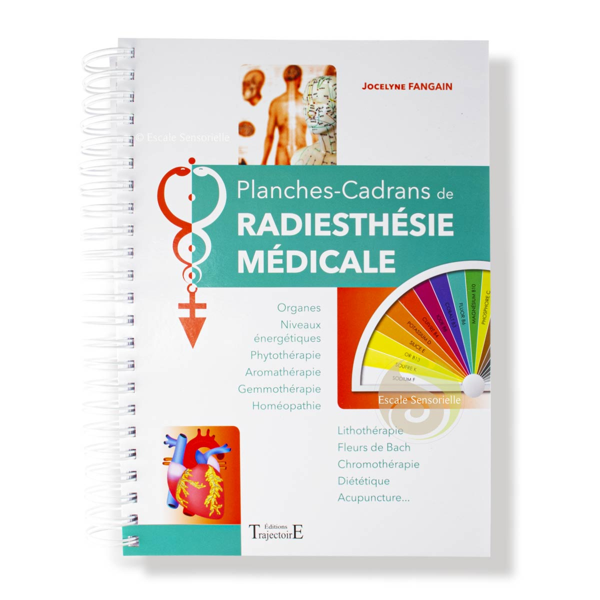 Planches-cadrans de radiesthésie médicale Jocelyne Fangain