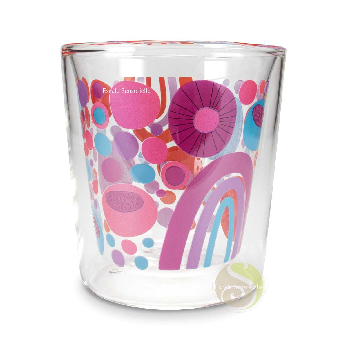 Verre à thé Lyn by Eigenart imprimé cheerful double paroi 250ml
