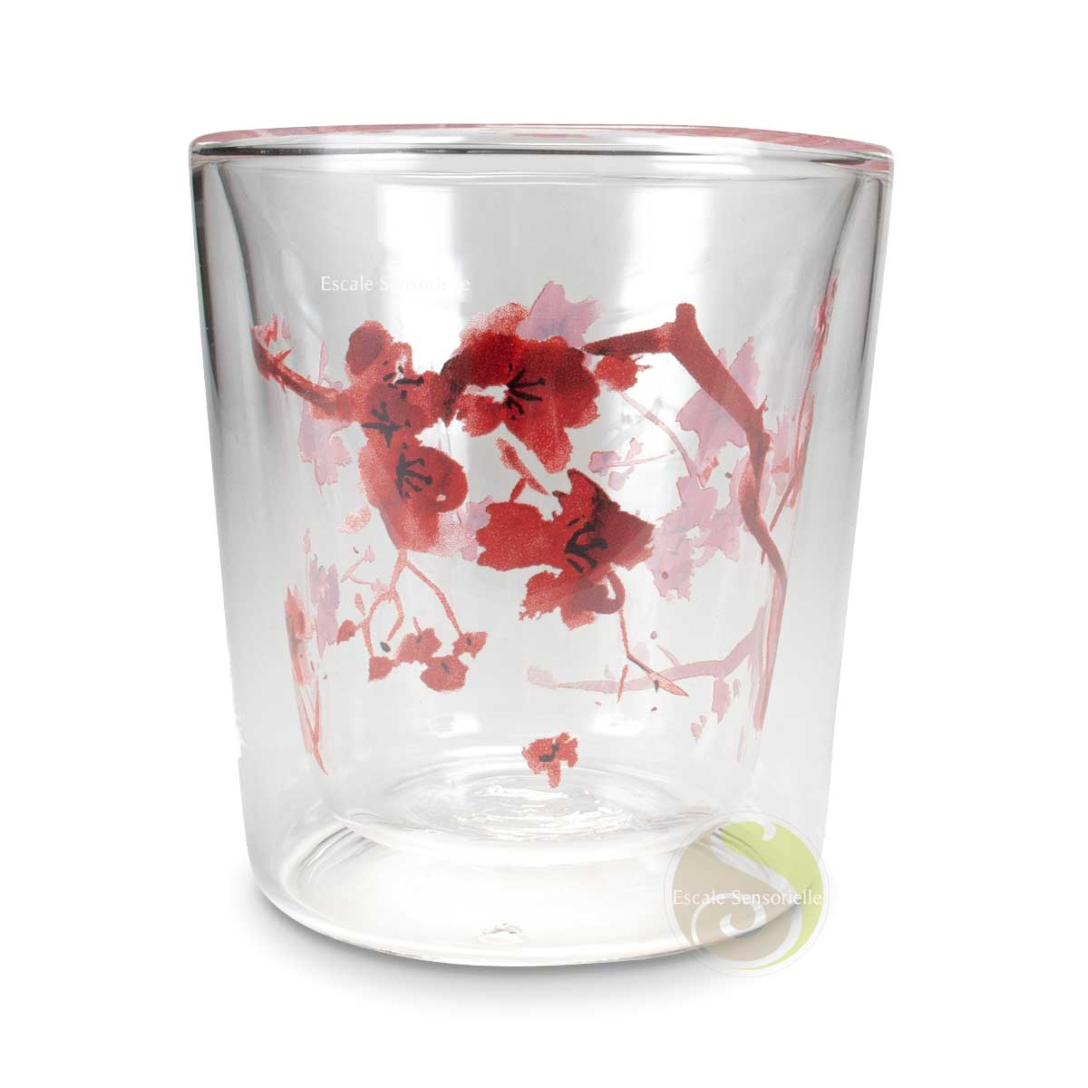 Verre double paroi imprimé fleurs de cerisier Lyn by Eigenart