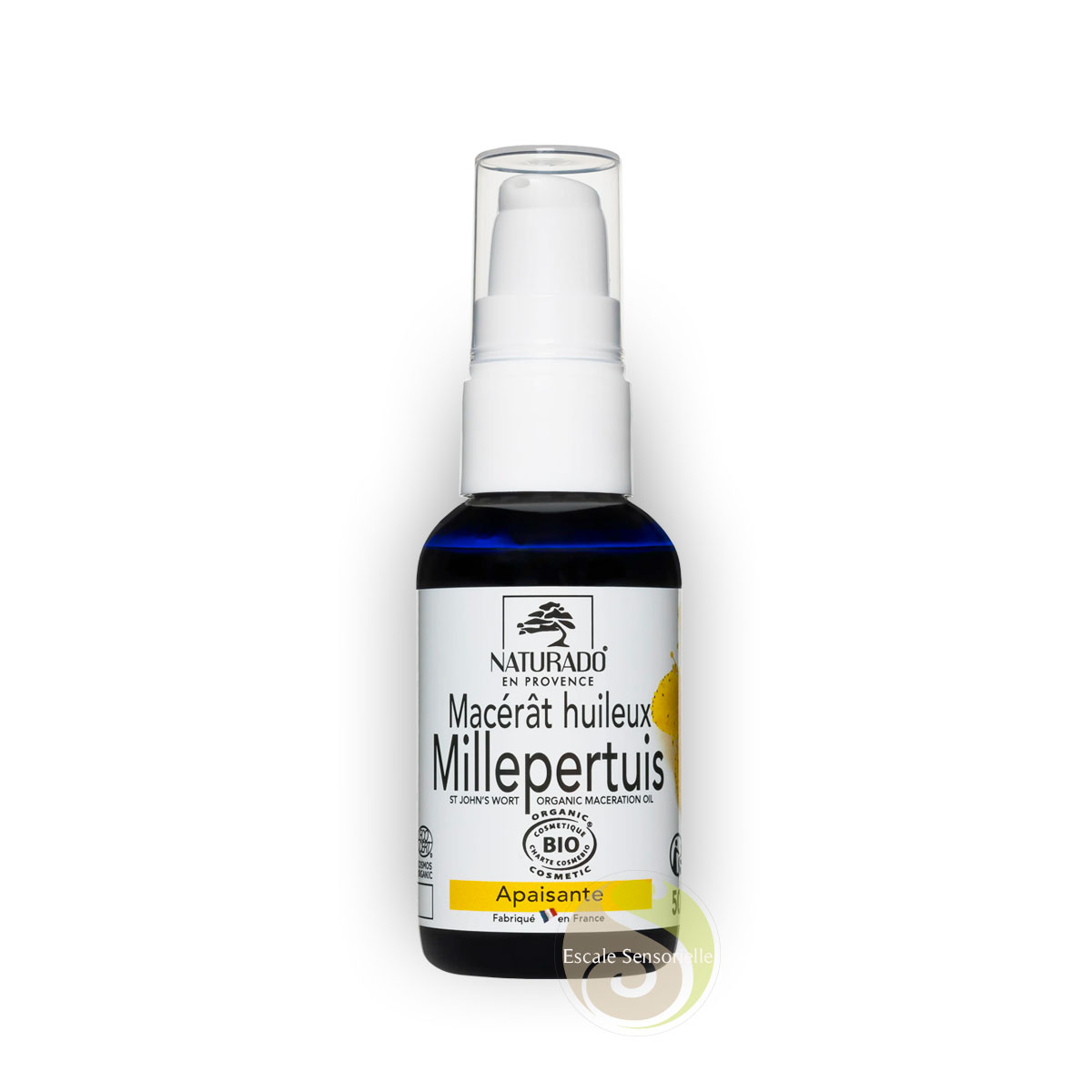 Macérâts huileux bio millepertuis Naturado huile végétale apaisante