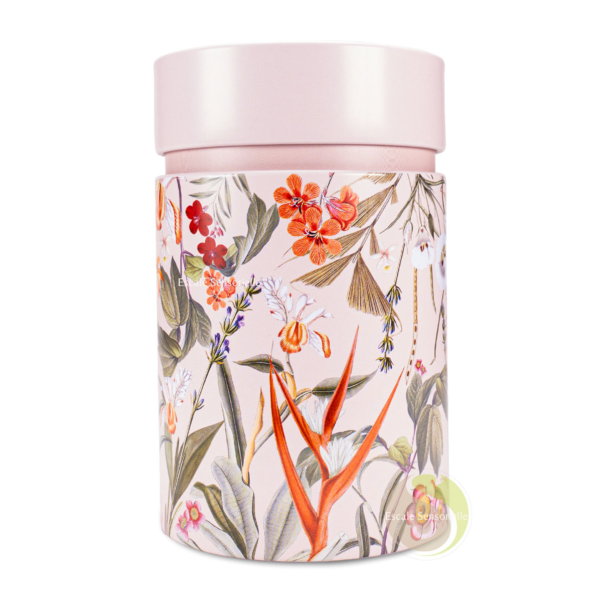 Boite double couvercle rose à thé Mira Case by Eigenart