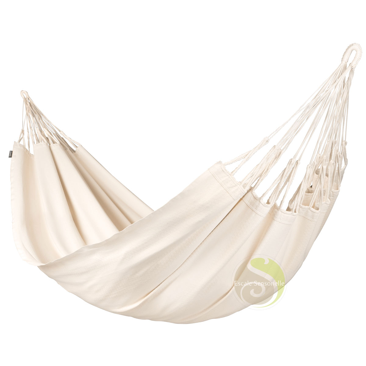 Hamac kingsize coton bio Modesta latte La siesta certifié Gots