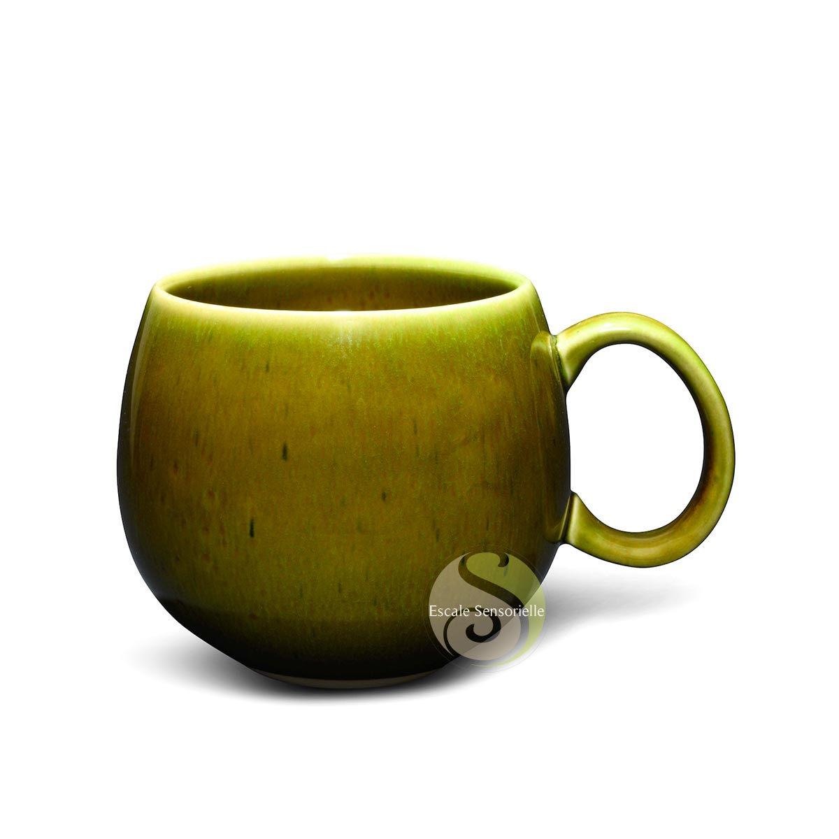 Mug céramique jianzhan kiwi 500ml