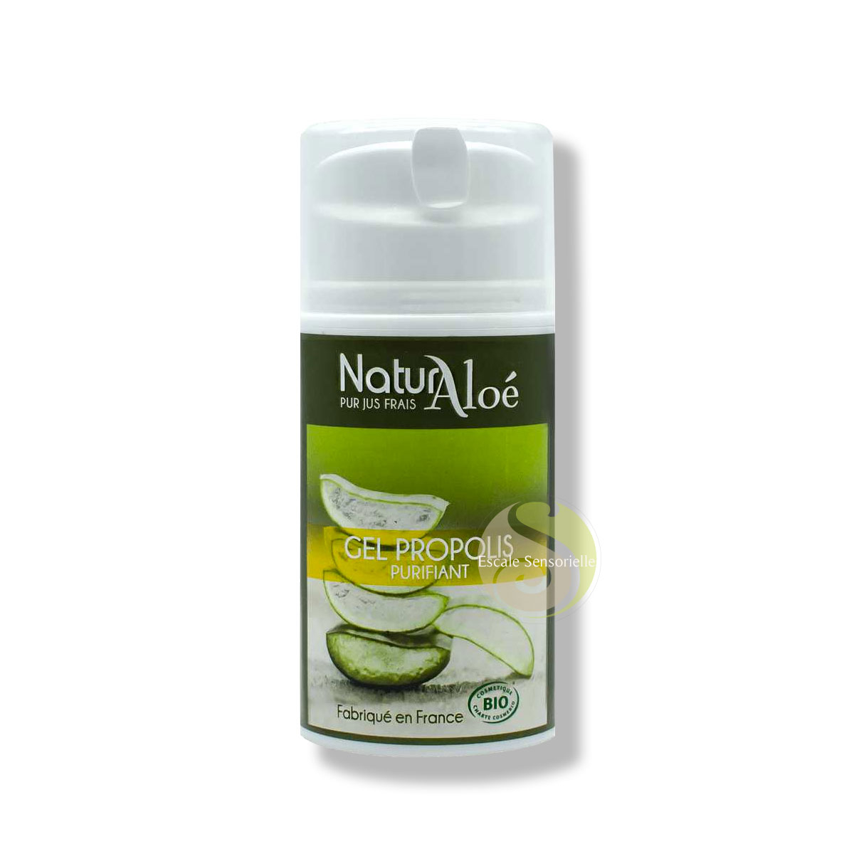 Gel propolis purifiant aloe vera bio Naturaloé purifie et apaise votre peau