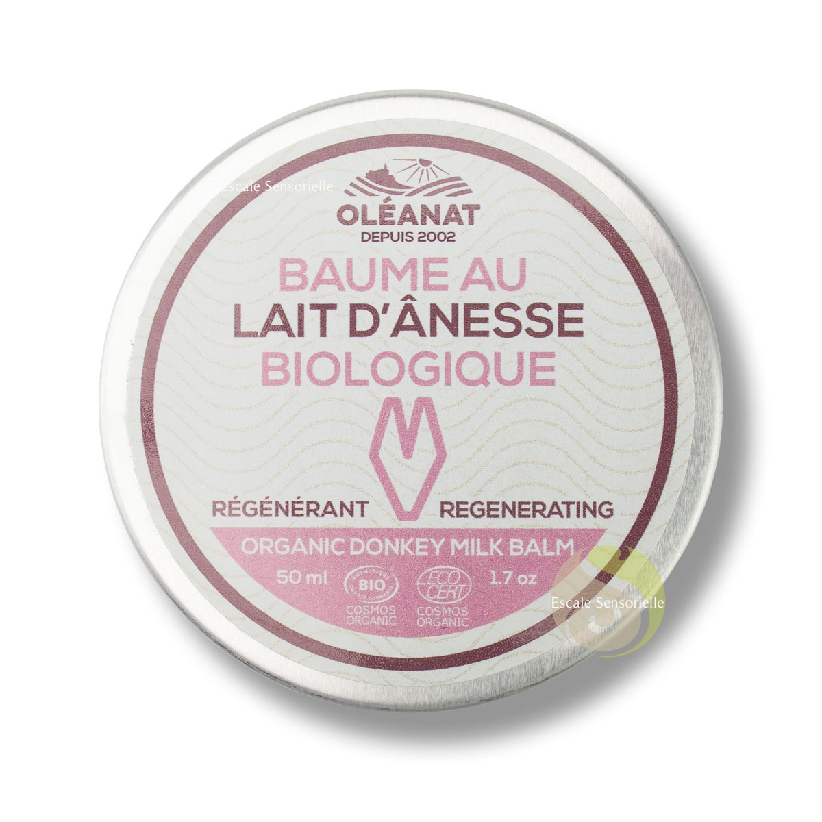 Oléanat baume lait d'ânesse Bio équitable soin régénérant visage corps naturel