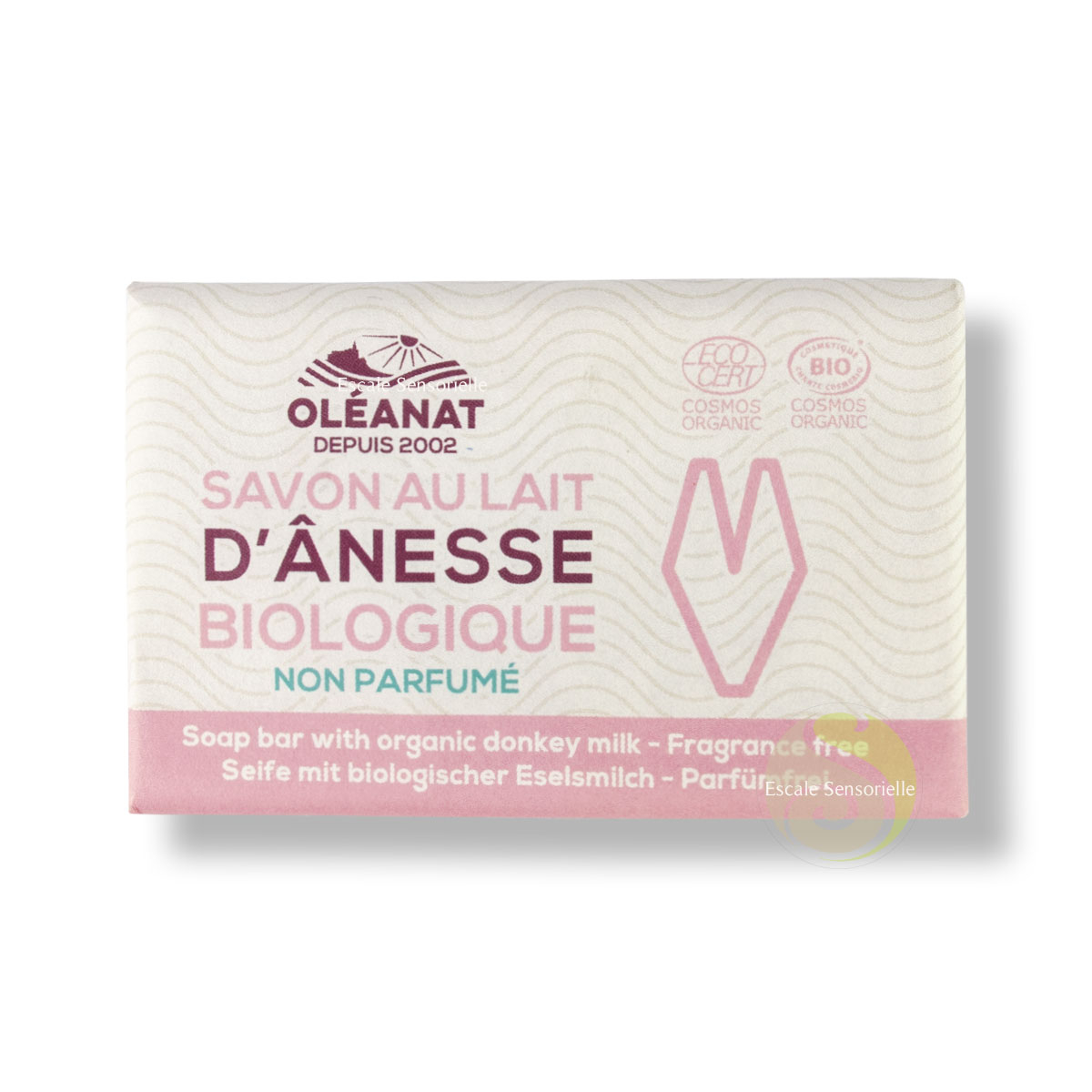 Savons Bio lait d'Ânesse sans parfum Oléanat peaux sensibles fragiles abîmées