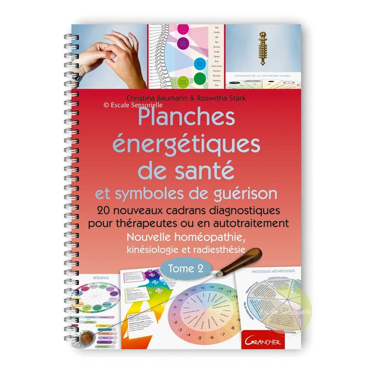 Planches énergétiques de santé et symbole de guérison Tome 2 Baumman et Stark