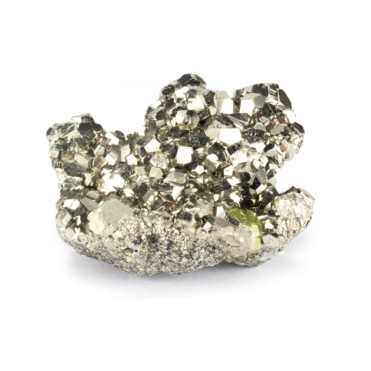 Pierre brute Pérou Pyrite or des fous pièce unique
