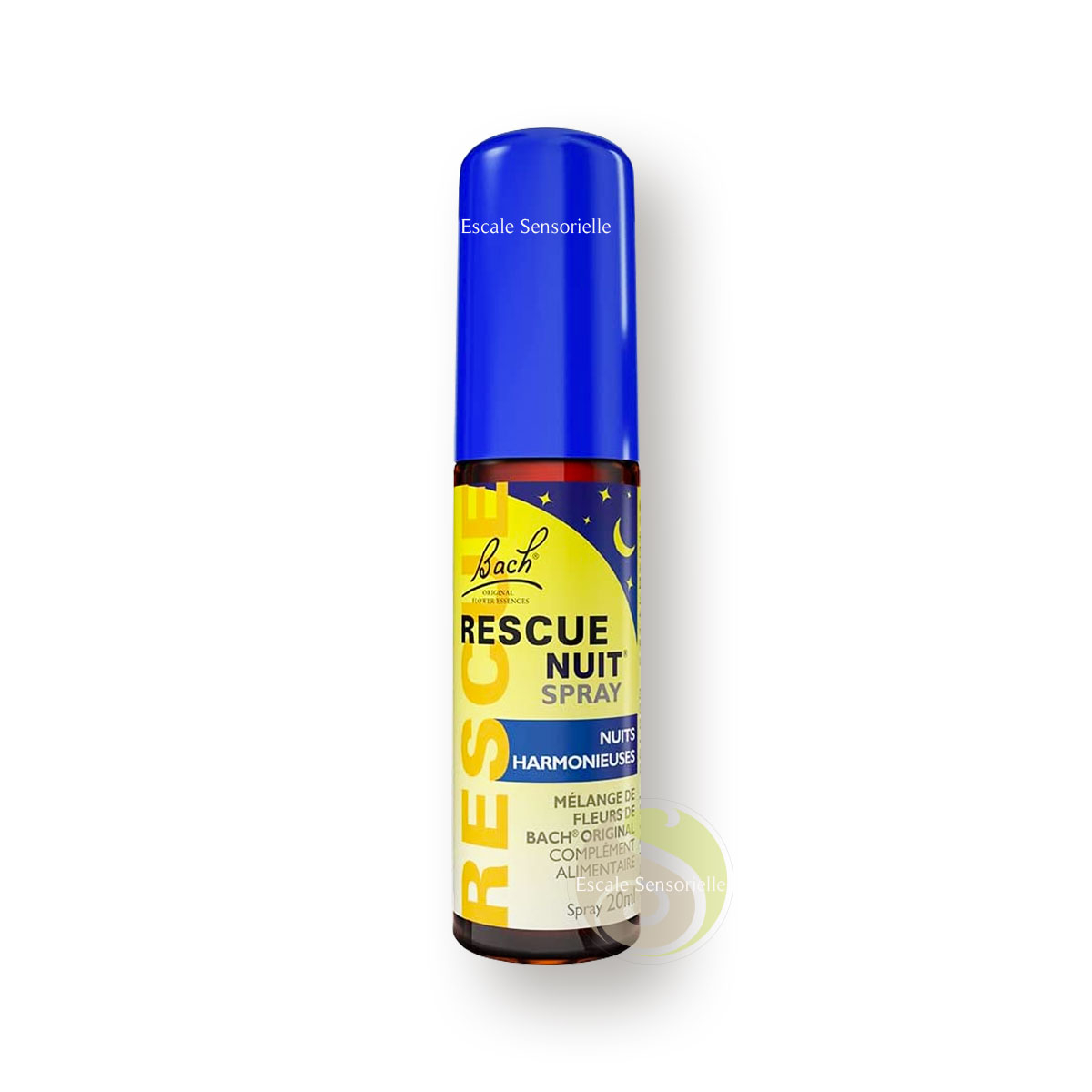 Rescue Nuit spray Bach Original Flower Essences Rescue de Famadem 