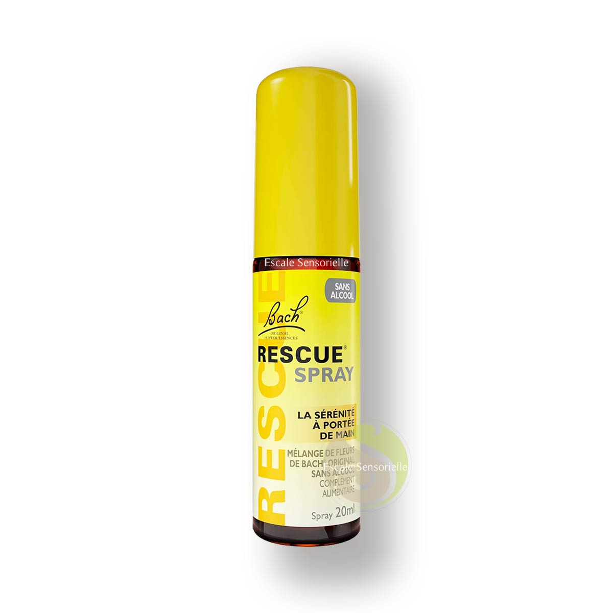Spray Rescue sans alcool fleurs de Bach original Famadem