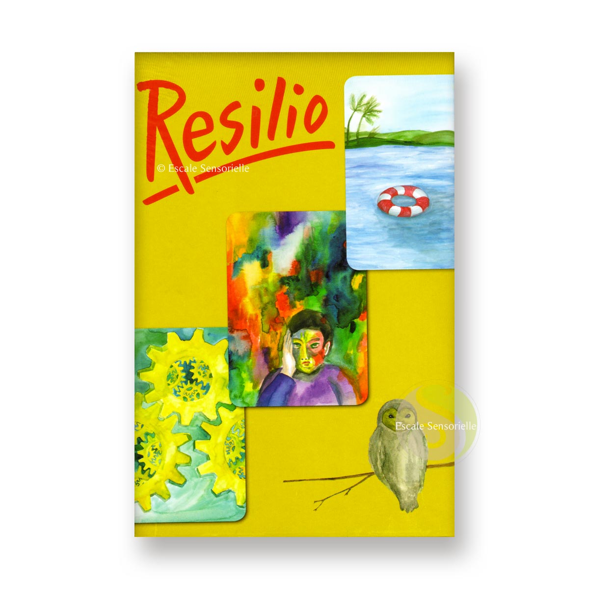 Resilio, jeu de cartes associatives métaphorique stress et résilience