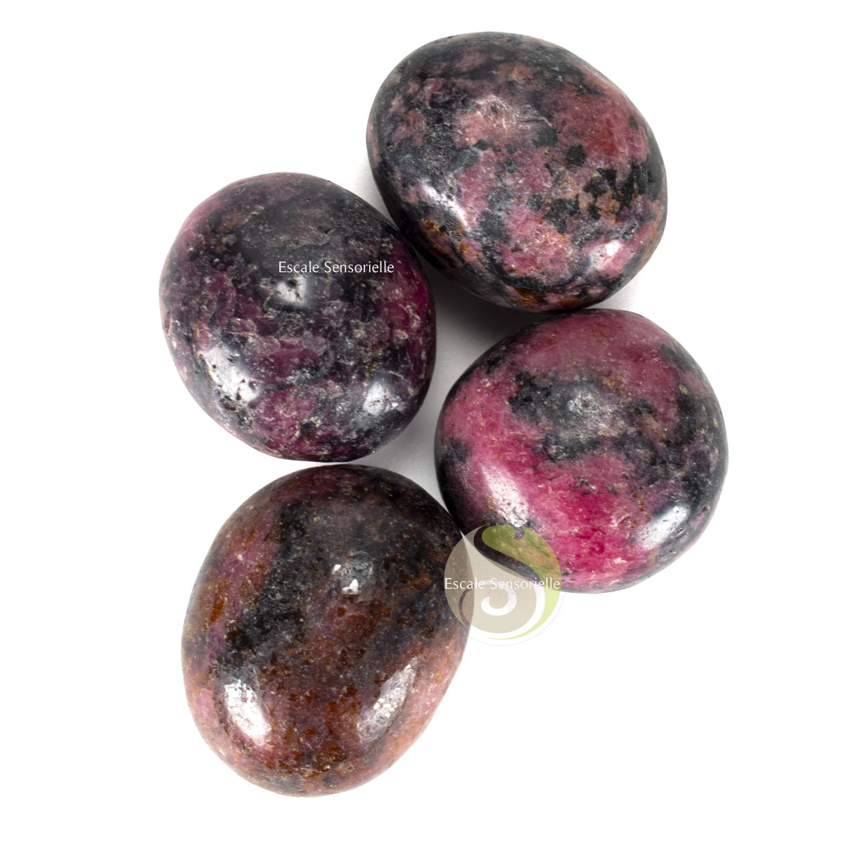 Rhodonite pierre chakra cœur favorisant l'équilibre mental