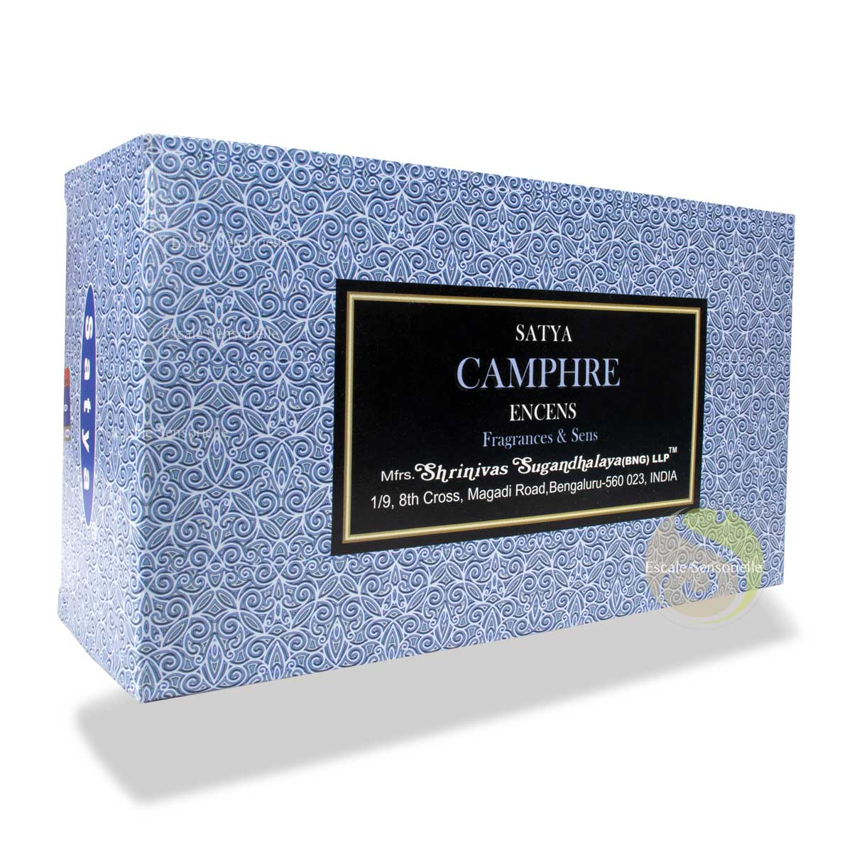 Camphre Satya encens naturel indien parfum épicé aromatique, assainir, purifier et protéger 