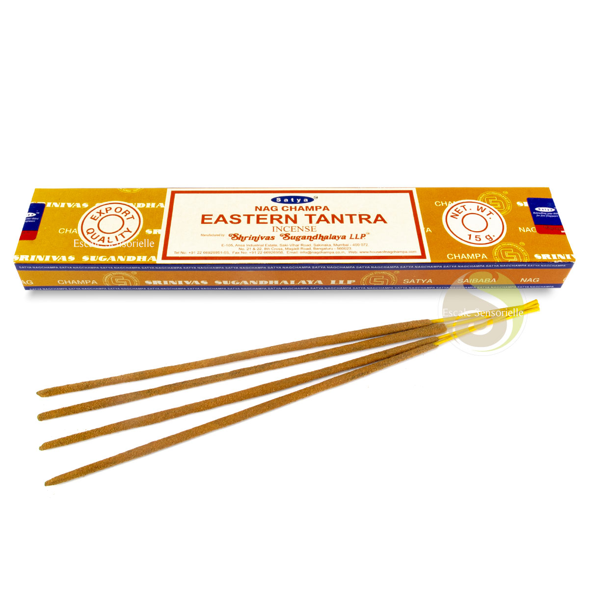 Encens eastern tantra Satya indien naturel parfum boisé favorise le bonheur