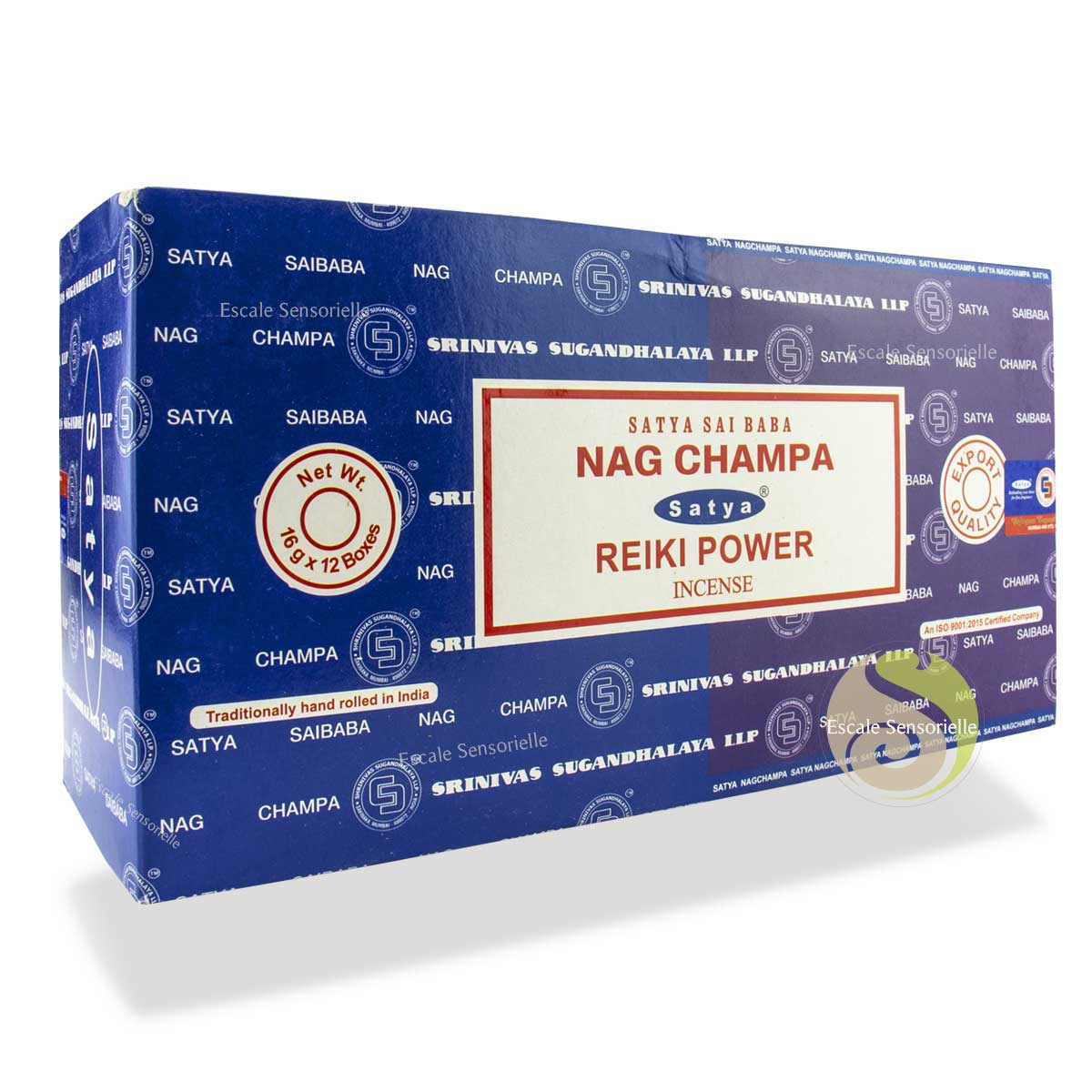 Combo reiki power & Nag champa Satya boite de 12 x 16g excellent guérisseur spirituel 