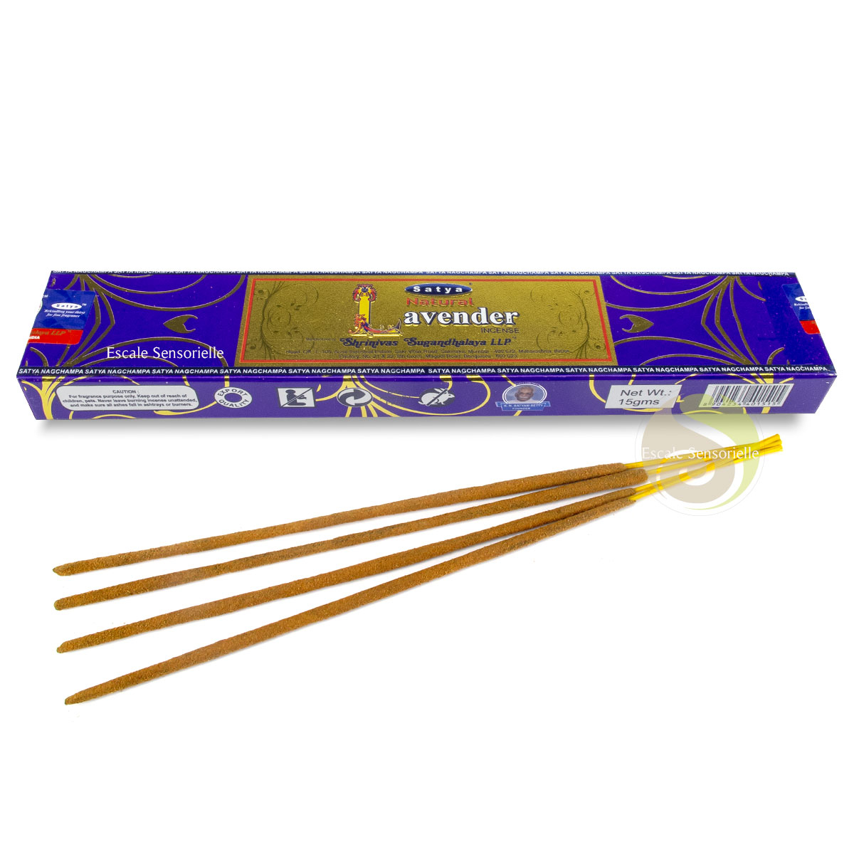 Encens natural lavender Satya indien naturel de lavande et d'herbes
